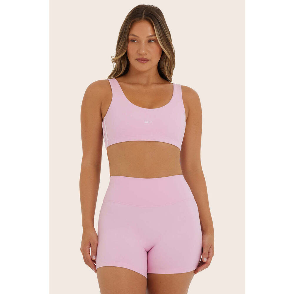 SET Active SPORTBODY® SPORTY DUO LIFT BRA - PRIMROSE Size MPrimrose / M